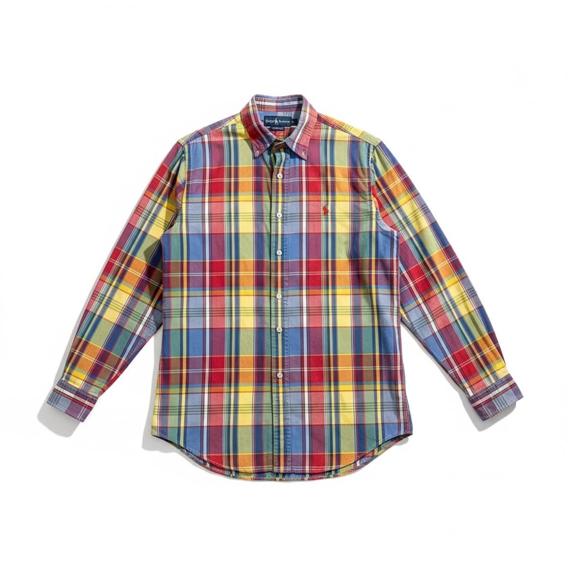 폴로 랄프로렌 멀티컬러 체크 셔츠 M 상품이미지1