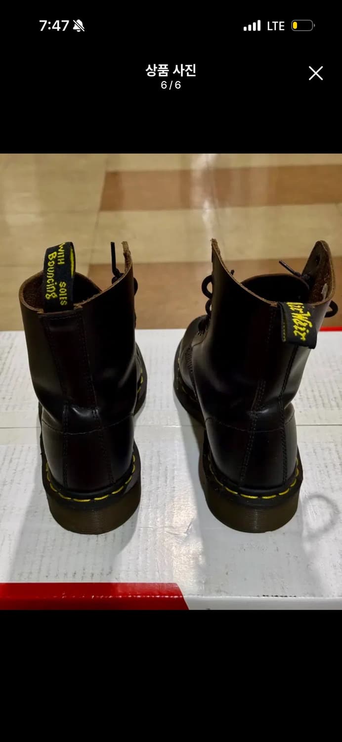 닥터마틴 워커 미에 mie 1460 빈티지 8홀 UK4 230 상품이미지6