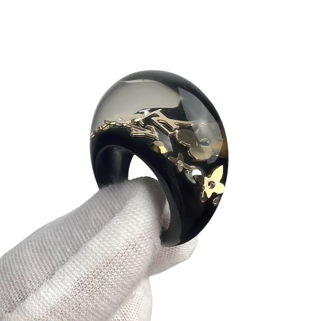 루이비통 반지 링 인클루젼 블랙 M 상품이미지3