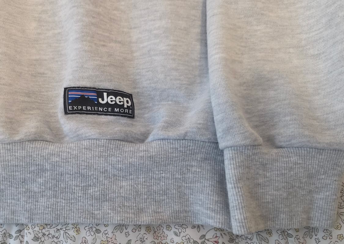 Jeep  반집업 롱슬리브 라이트 그레이 셔츠 (95~100) 상품이미지4