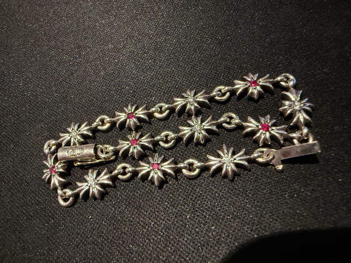 크롬하츠 타이니팔찌 12링크 루비 다이아 에프터 상품이미지2