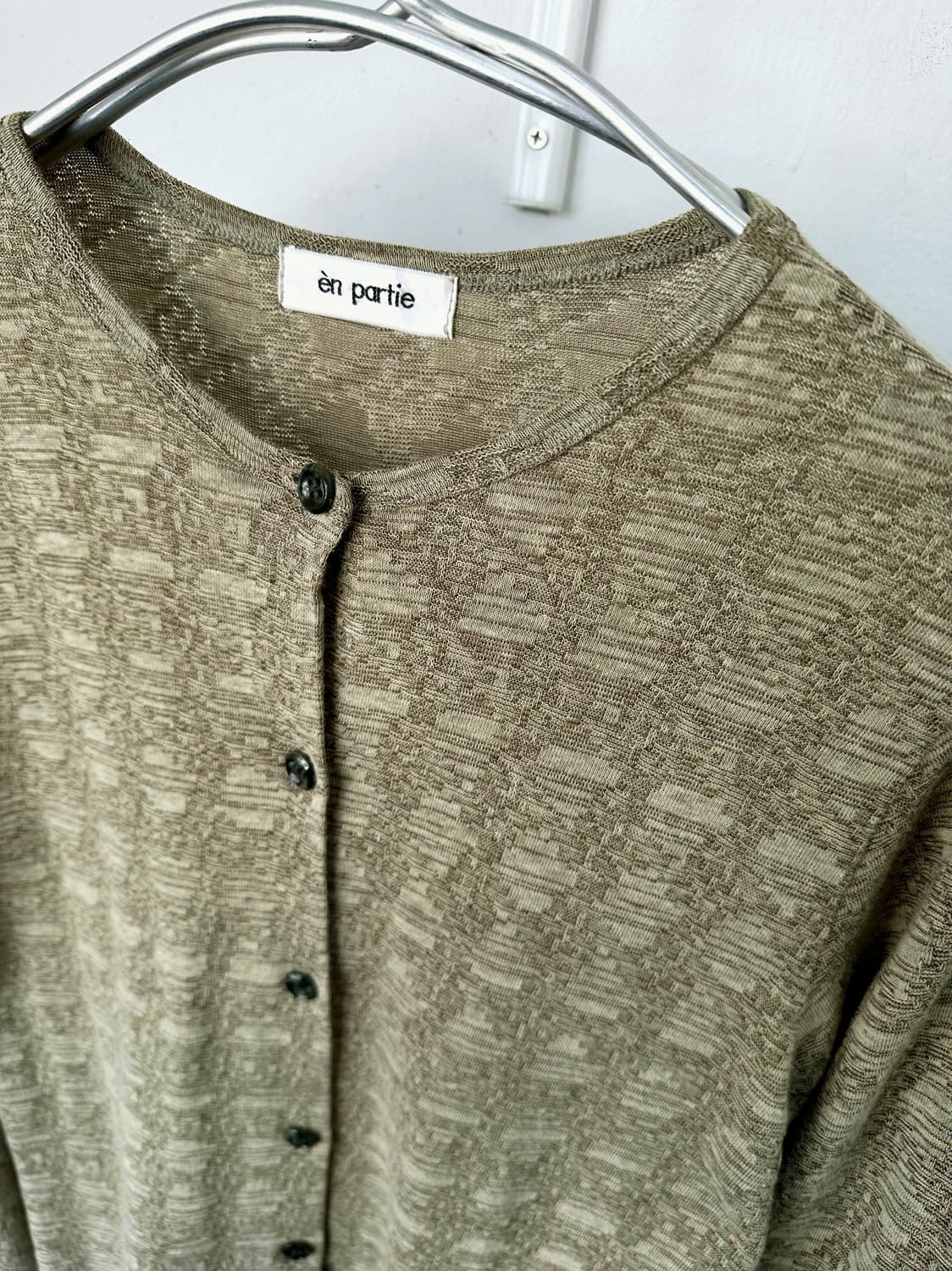 Jacquard patterned cardigan 상품이미지3