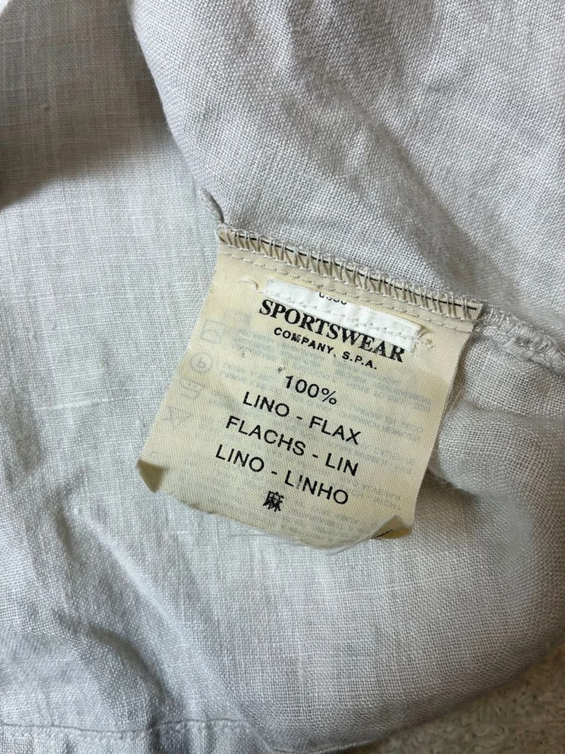 cp컴퍼니 90's 린넨 솔리드 셔츠 PN7336 상품이미지8