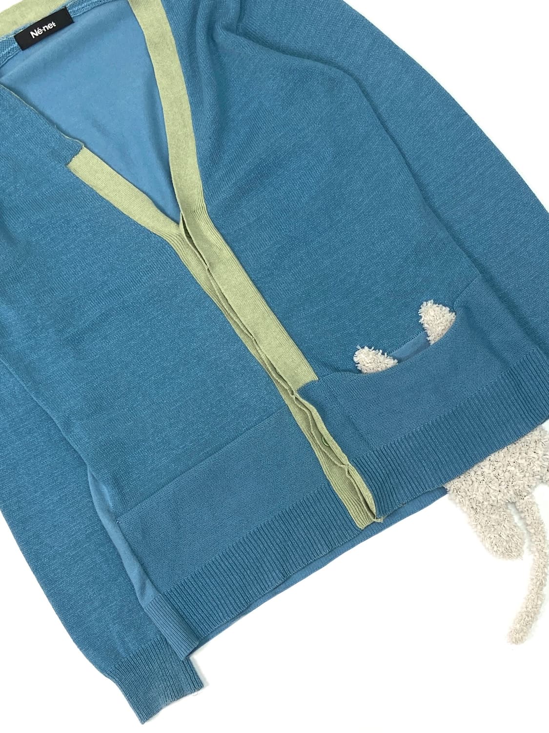 Ne-net Cat Pocket cardigan 상품이미지5
