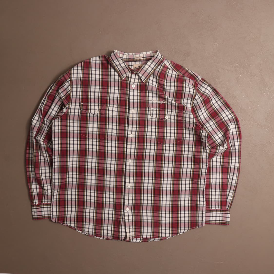 90'S 랭글러 체크 워크셔츠 A1659 상품이미지1