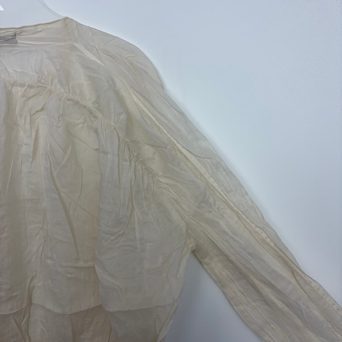 주카 zucca 패턴 린넨 셔츠 자켓 상품이미지9