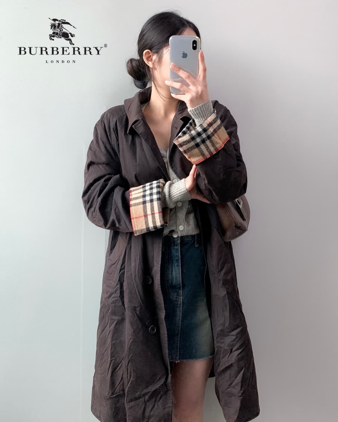 버버리 왁싱 트렌치 코트  상품이미지2