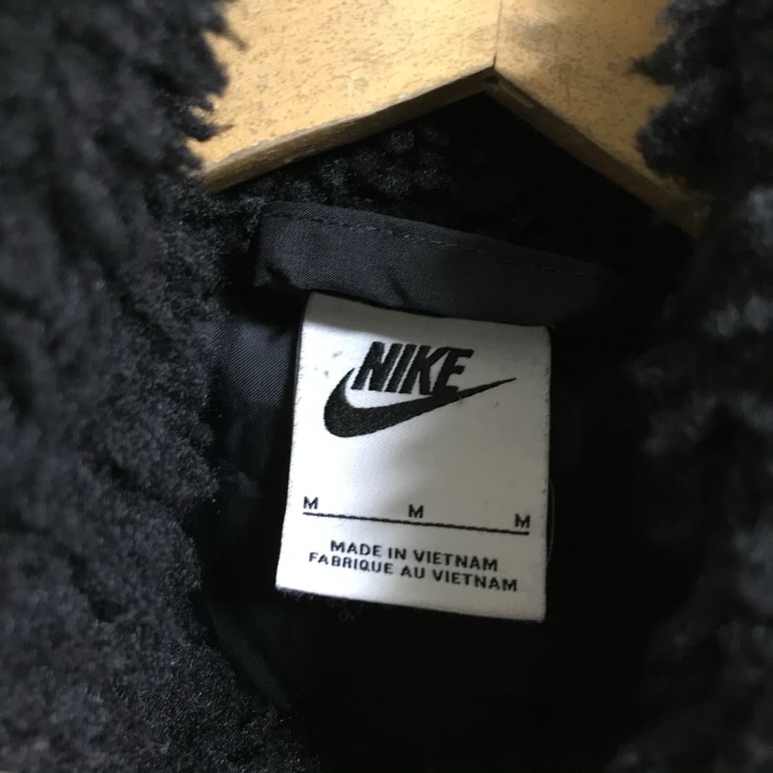 나이키 22s 스우시 빅로고 후리스 쉐르파자켓 상품이미지4