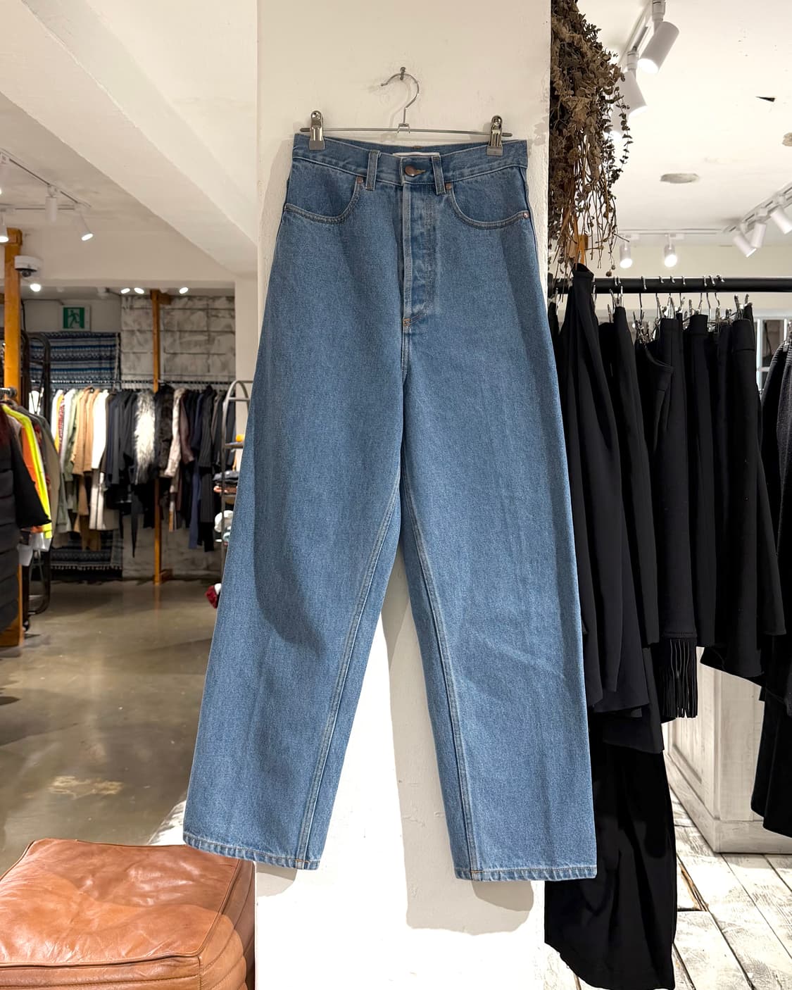 크리스타세야 데님 하이웨스트 팬츠 상품이미지1