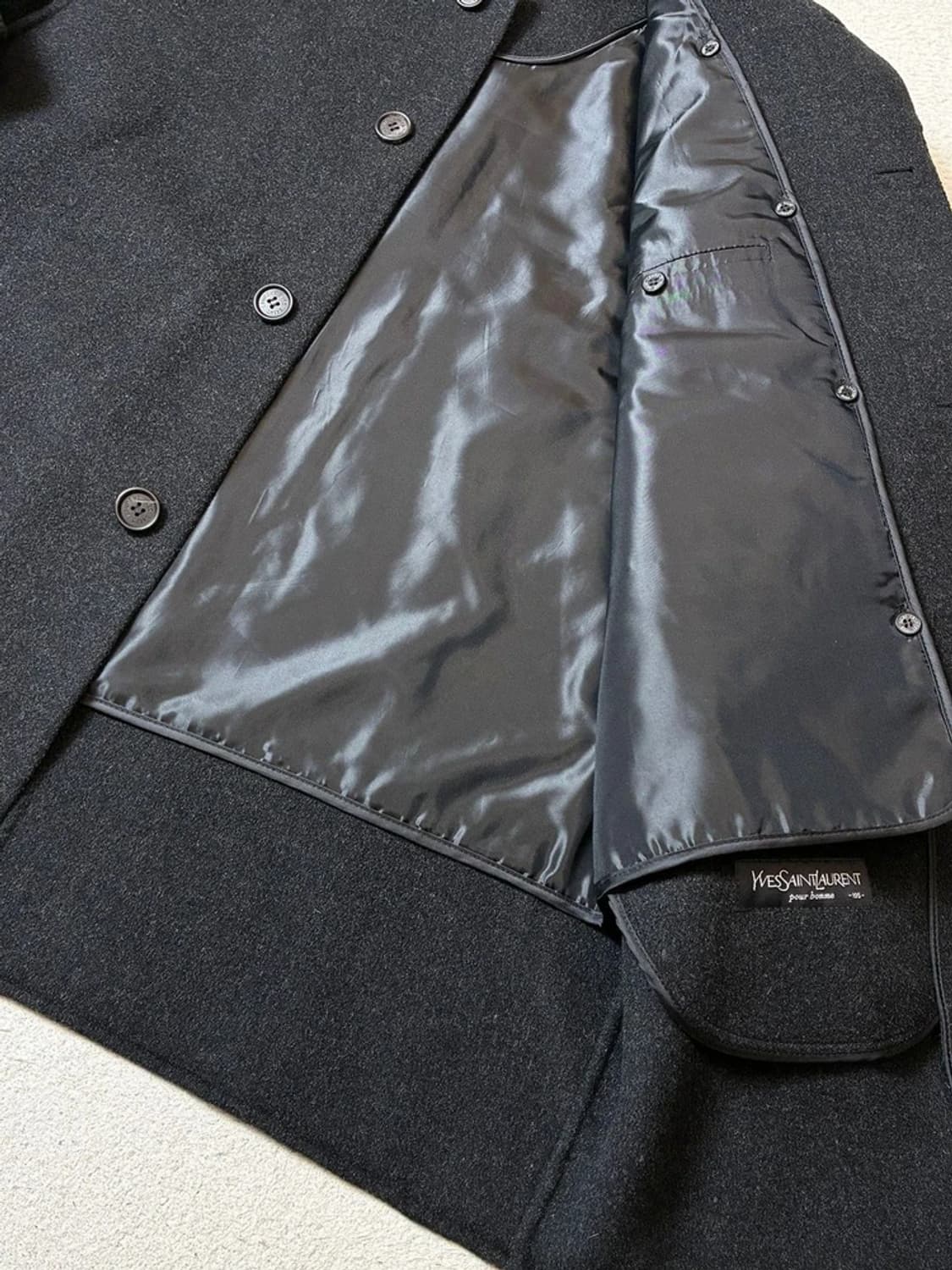 입생로랑 YSL 00s 울 맥 코트 PN7700 상품이미지6