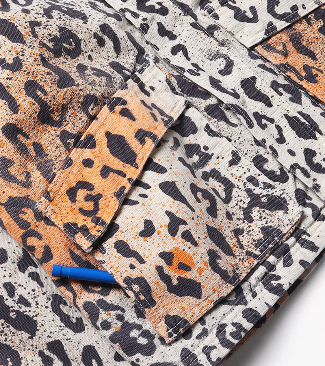 STUSSY - 23SS WASHED CANVAS WORK JACKET 상품이미지7