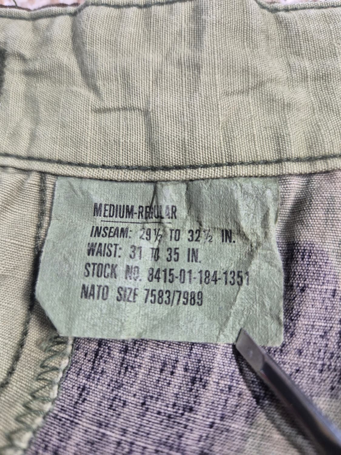BDU 팬츠 미군 (BP5) 상품이미지6