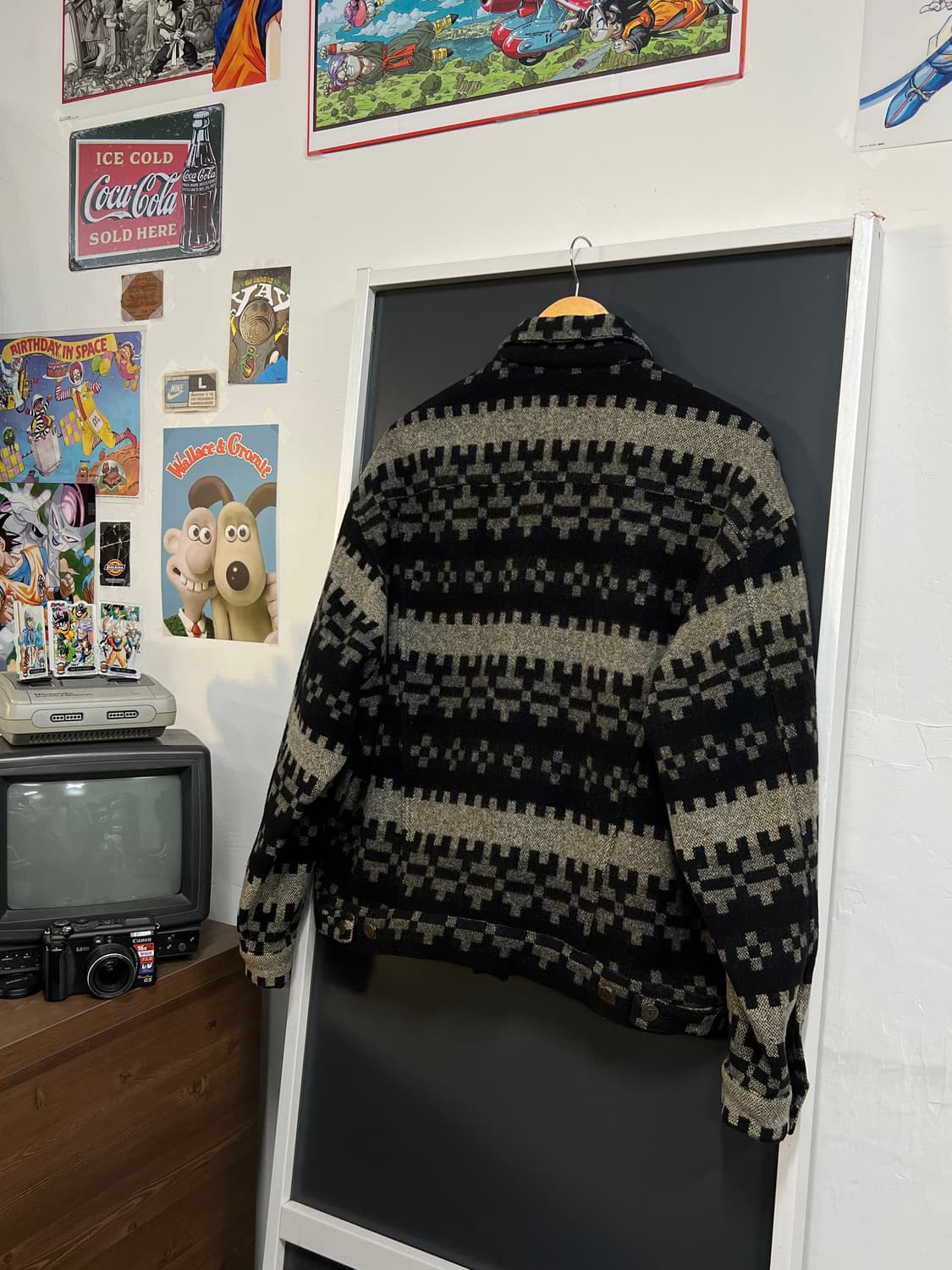 Guess 90‘s 게스 아즈텍 패턴 모직 자켓 상품이미지8