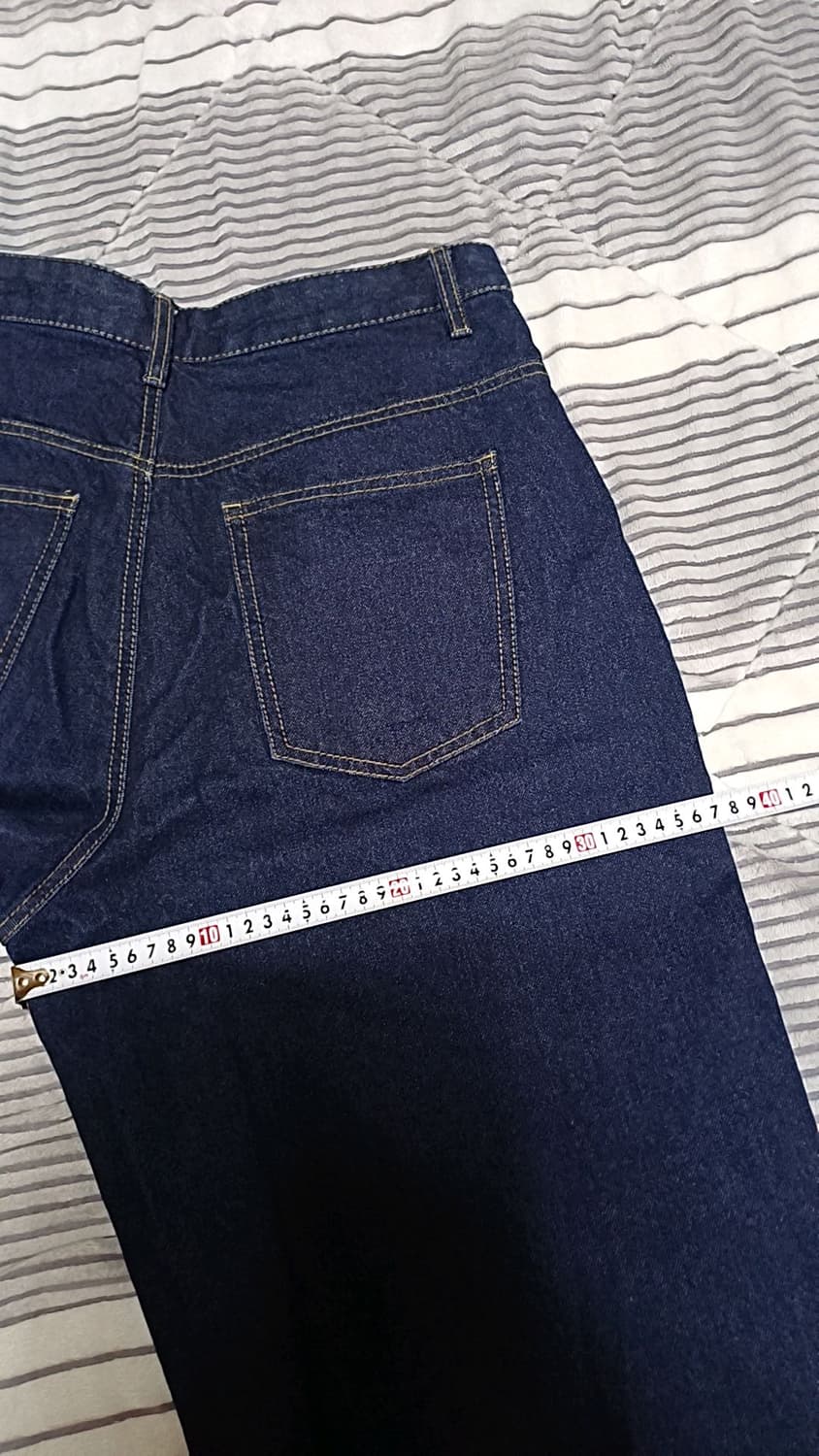 토피 와이드청바지 32인치 기장101 상품이미지7