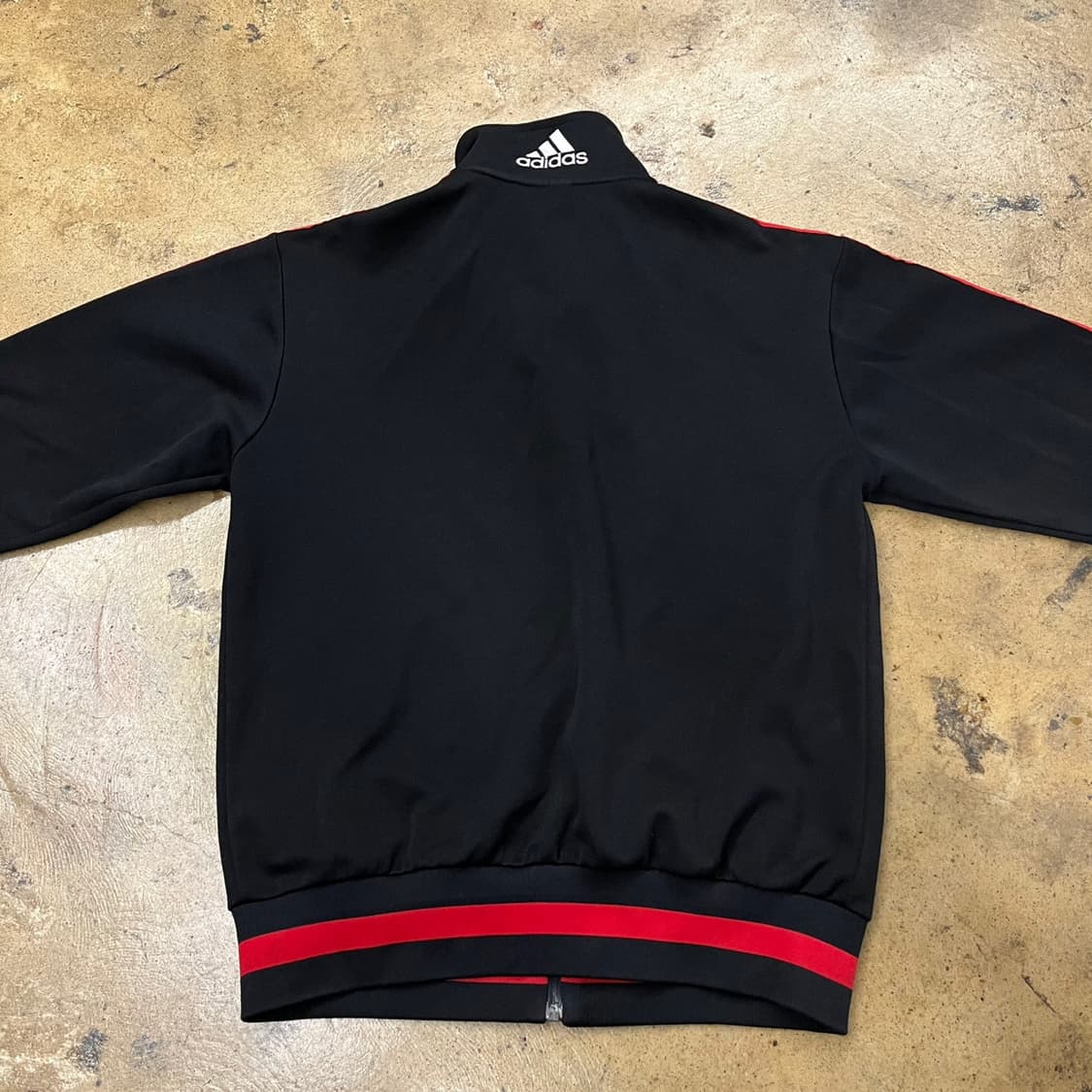 [정품/95] 아디다스 AC밀란 트랙탑 블랙 레드 져지 b10 상품이미지4