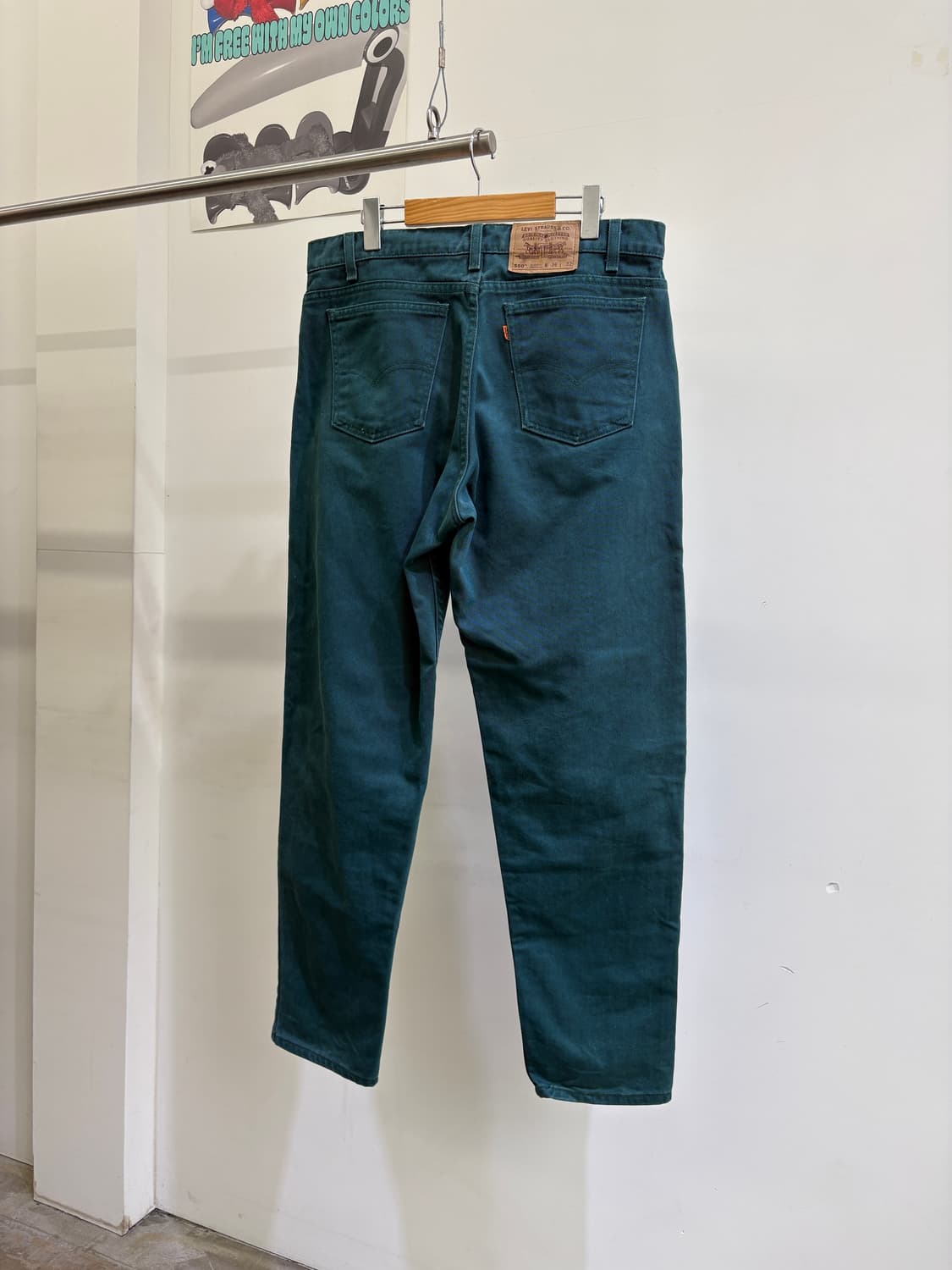 90's LEVIS 550 (Made in USA) 데님팬츠 상품이미지5