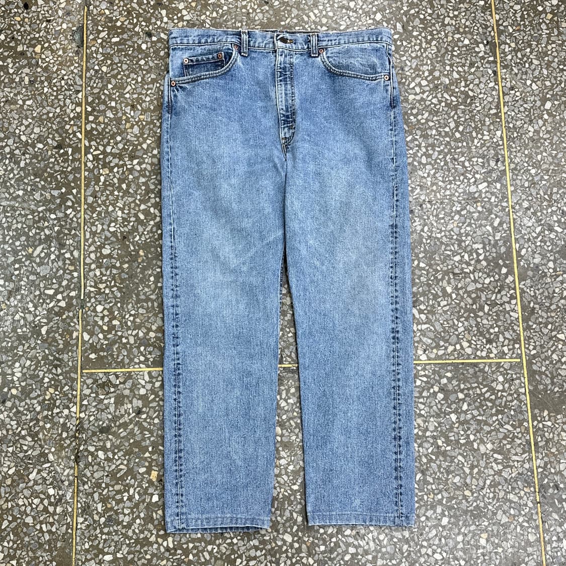 9~00s USA 리바이스 505 블루 진 데님 팬츠 38 상품이미지1