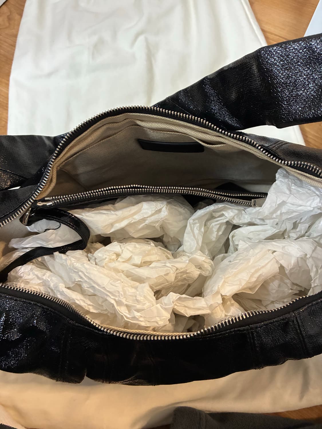 르메르 범백 크루아상백 코티드 린넨 라지 상품이미지5