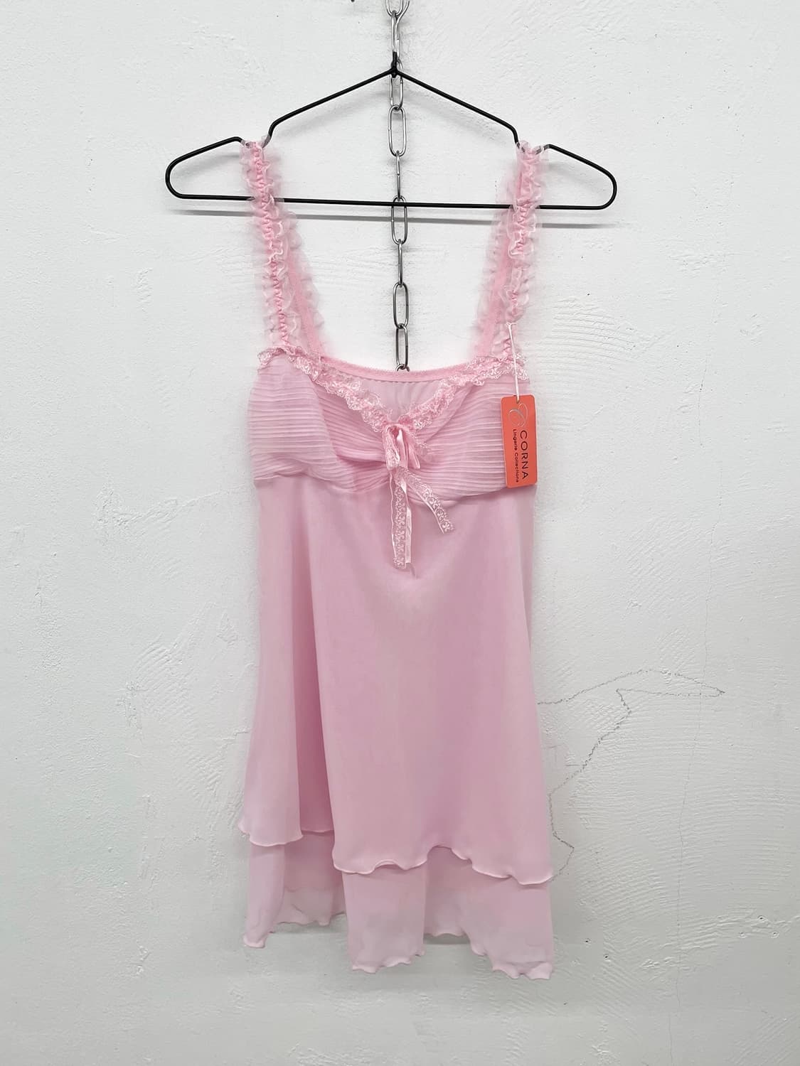 핑크 히메 시어 슬립 상품이미지5