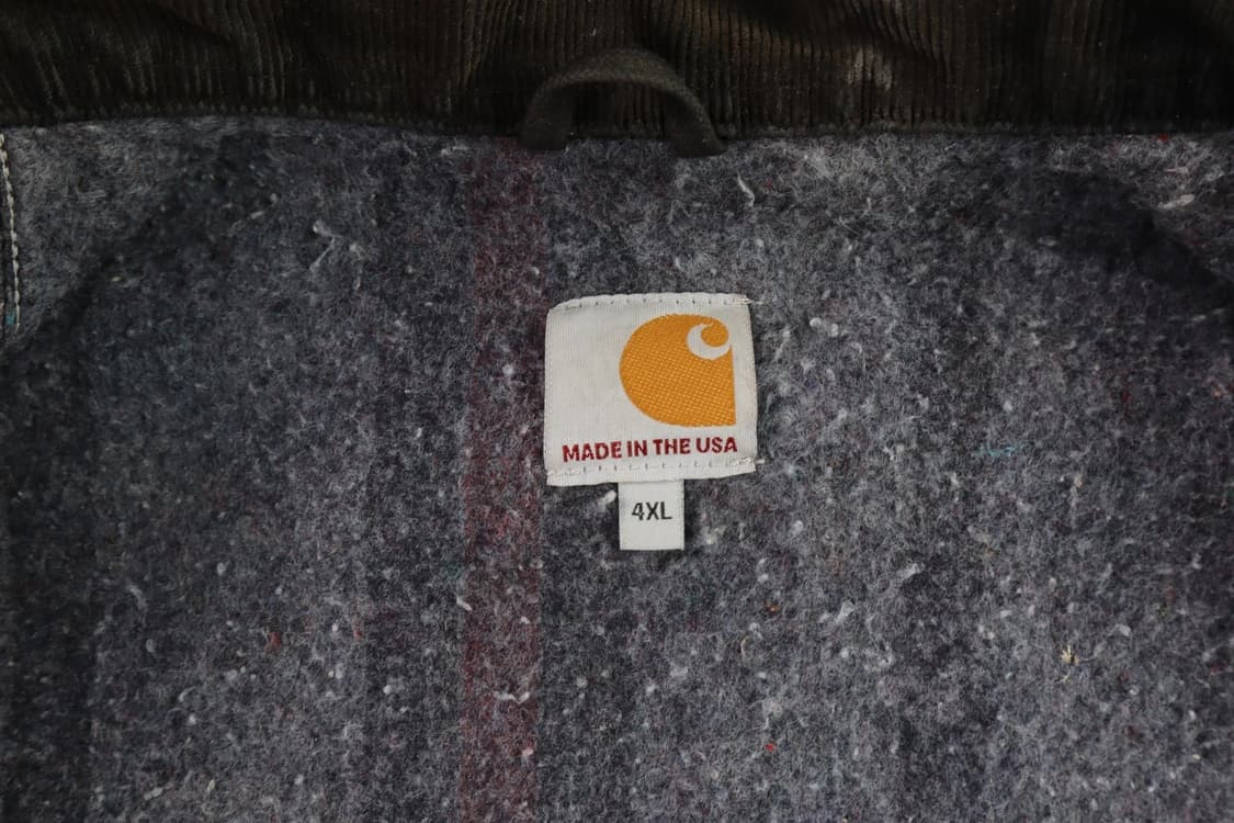 칼하트 디트로이트 캔버스 자켓 블랙 4XL 상품이미지6