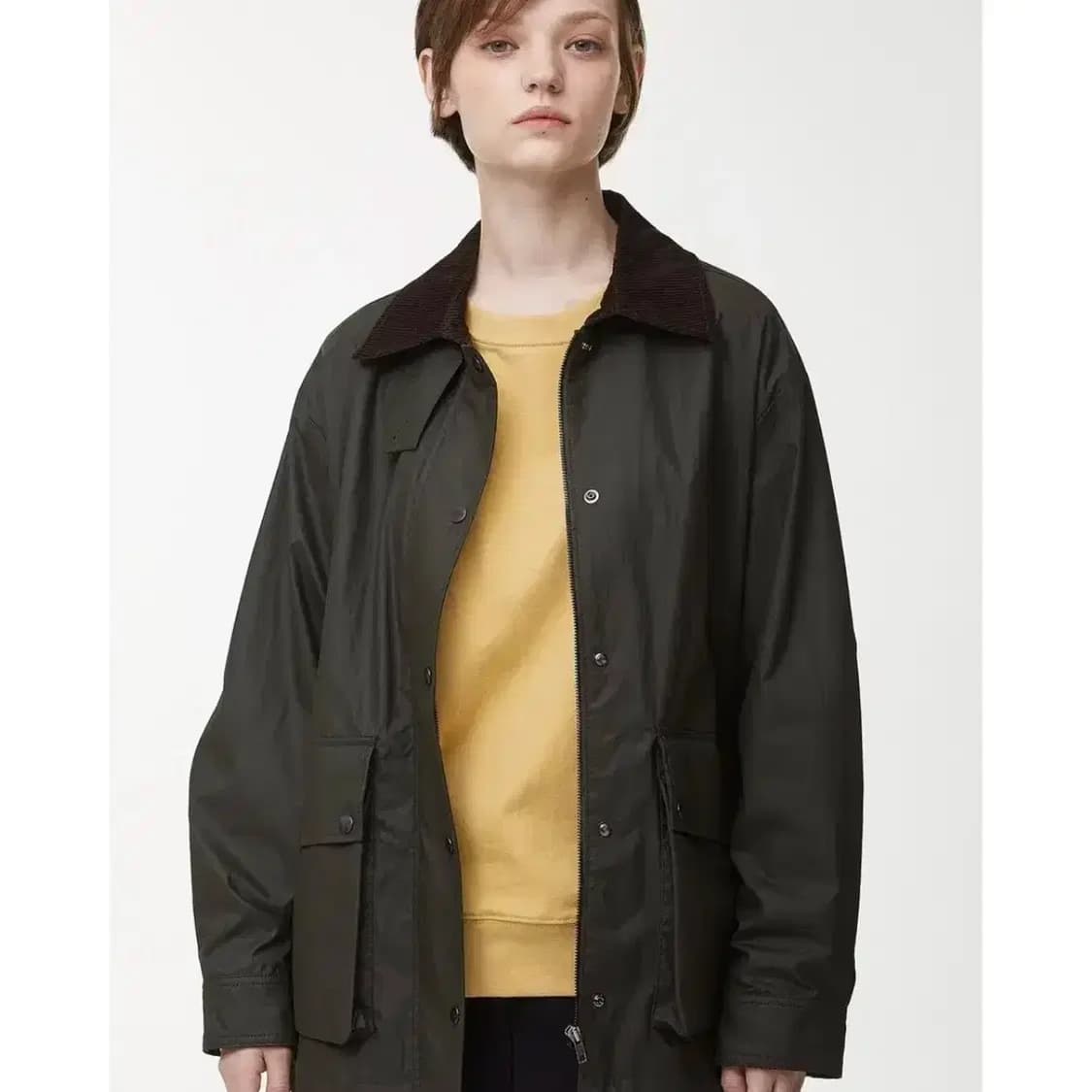 스튜디오톰보이 코듀로이 카라 오버핏 헌팅 자켓 F 상품이미지1