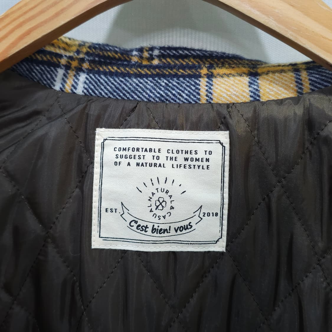 Cest bien Vous 체크 셔츠자켓- 우먼M 상품이미지8