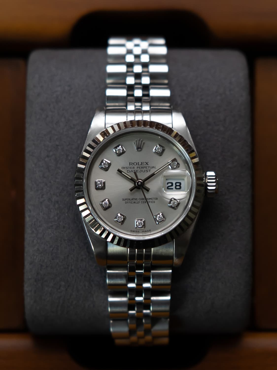 롤렉스 데이저스트 69174 실버 텐포인트 다이아 시계 상품이미지1