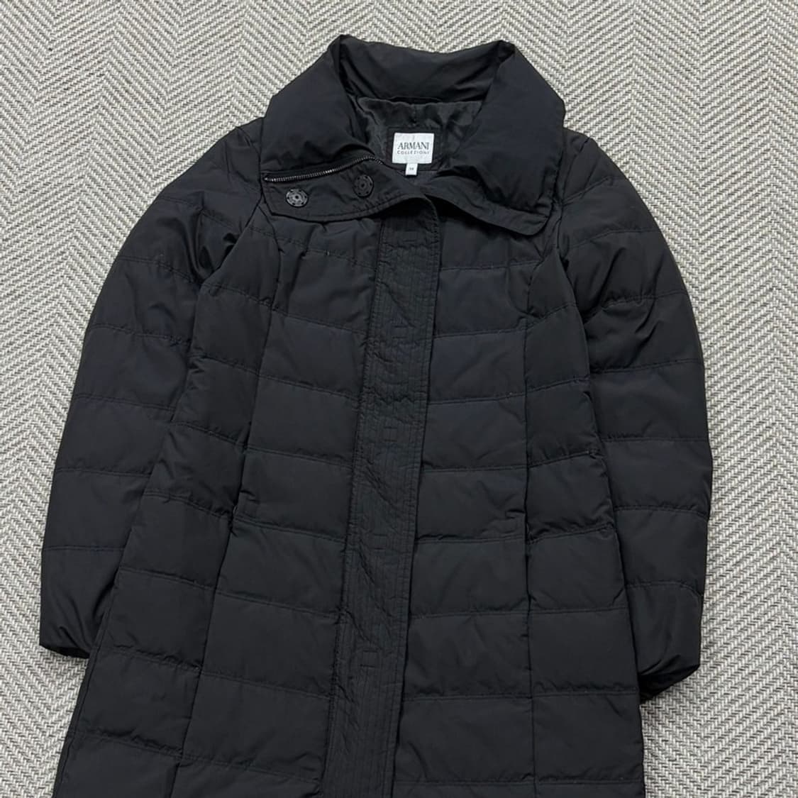 아르마니 꼴레지오니 덕다운 롱 자켓 v2036 상품이미지3