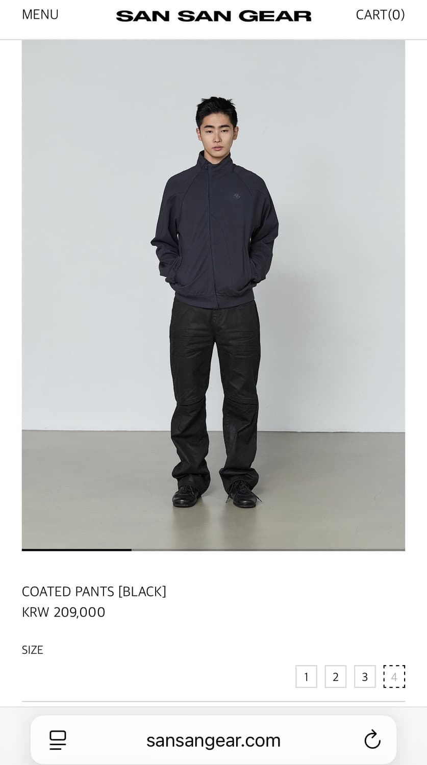 Sansangear coated pants 4 사이즈 상품이미지2