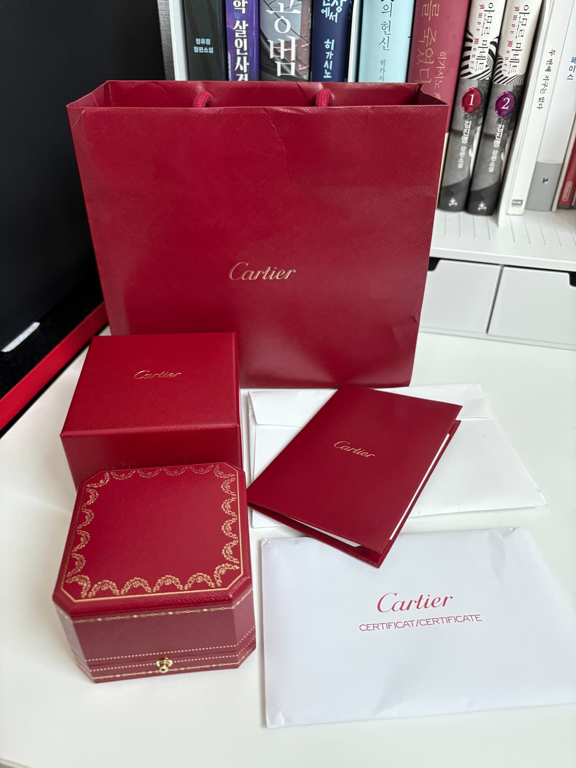 까르띠에 저스트앵끌루 반지 새상품 동일급 판매 상품이미지2