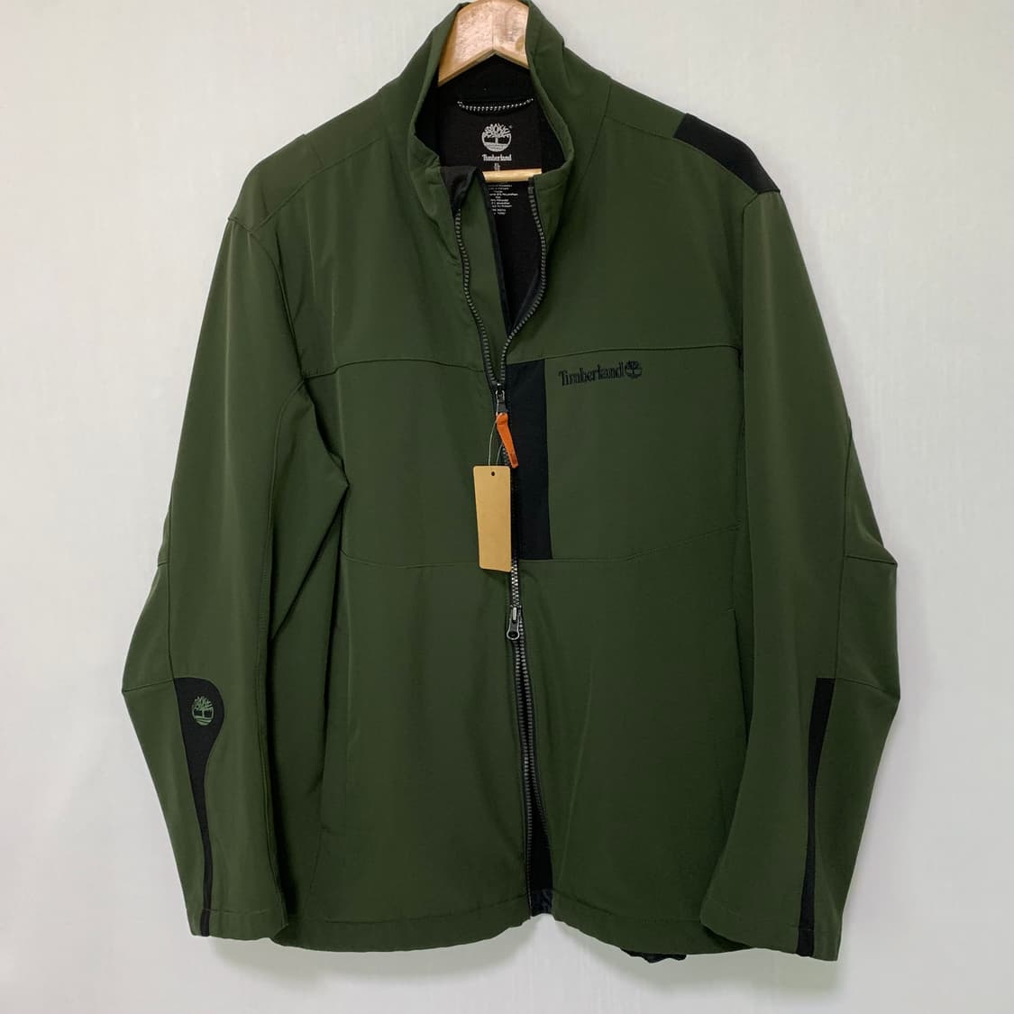 팀버랜드 바람막이 져지 집업 자켓 카키 XL 상품이미지5