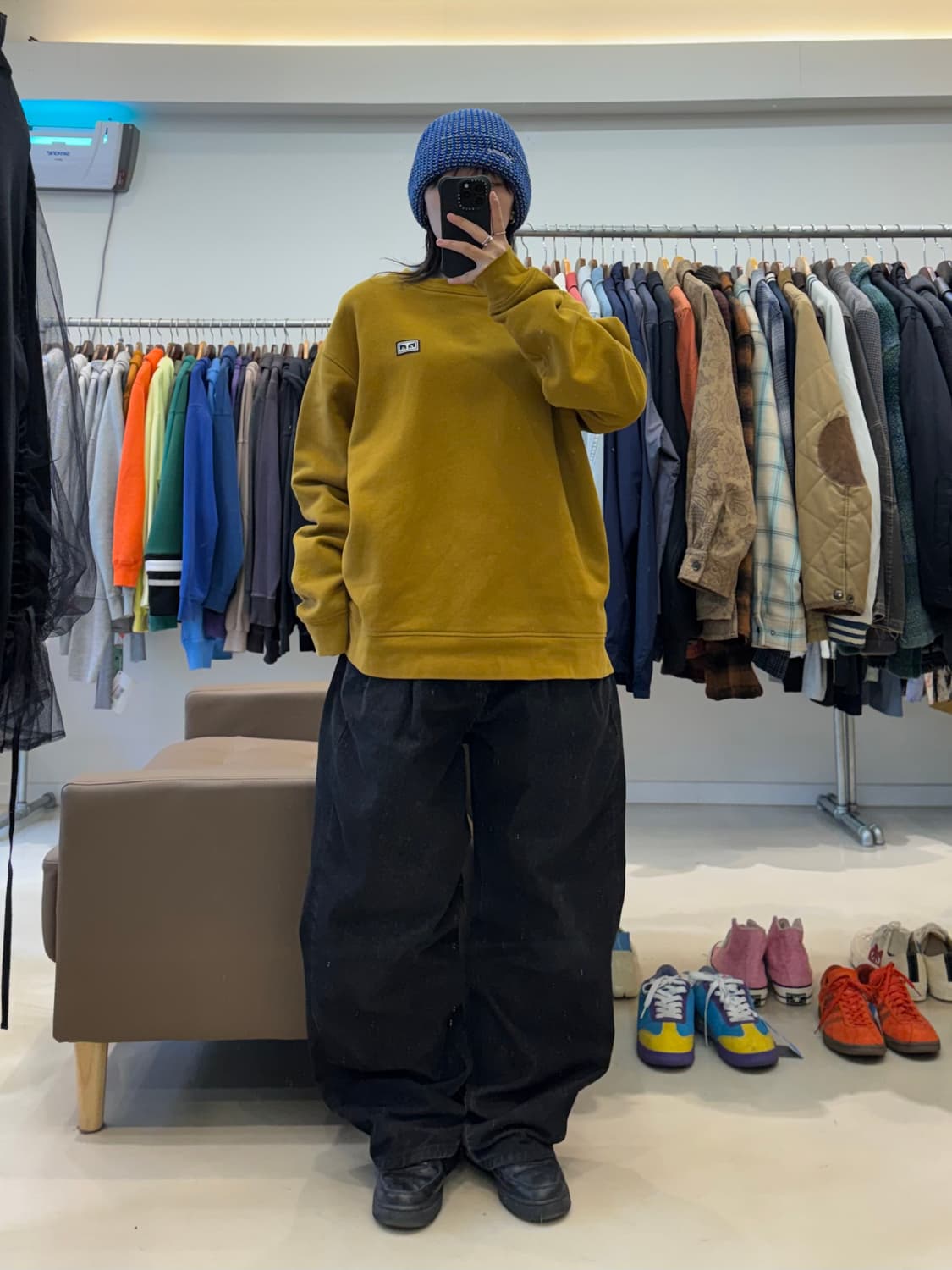 오베이 올 아이즈 맨투맨 상품이미지7