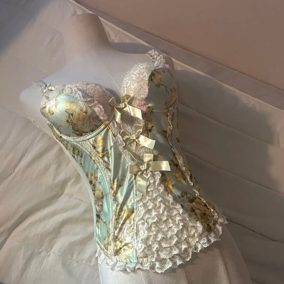 eblin 에블린 코르셋 히메갸루 오네갸루 희귀매물 빈티지 코르셋 달천깔 상품이미지4