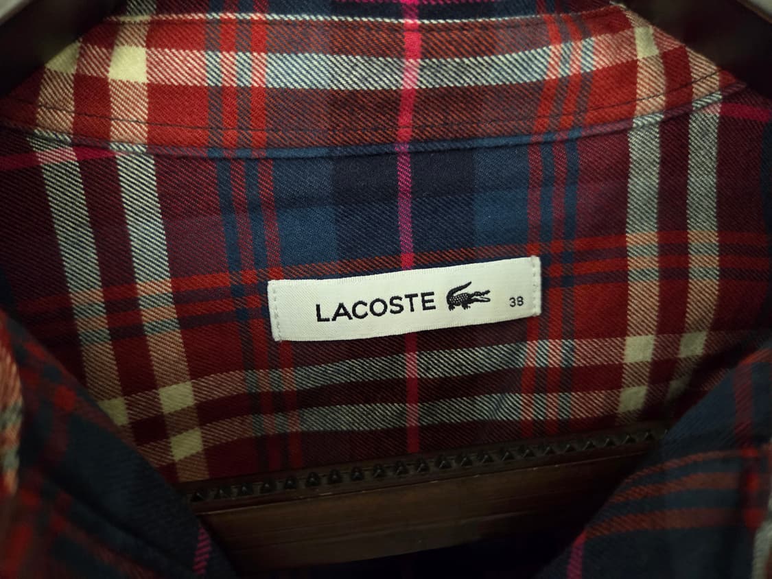 라코스테 체크 셔츠 원피스 38 상품이미지3