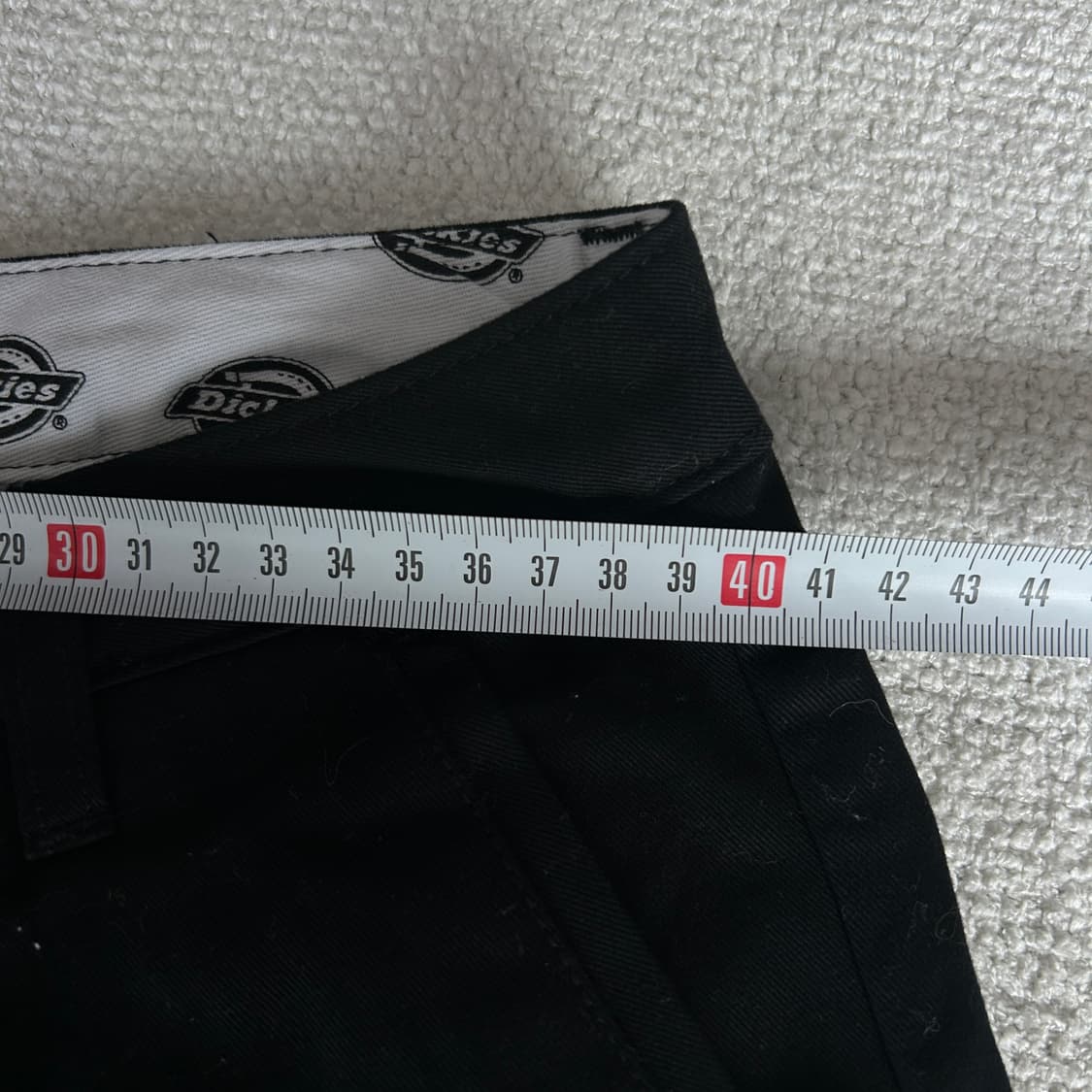 디키즈 블랙 와이드 팬츠 새상품 32 상품이미지6