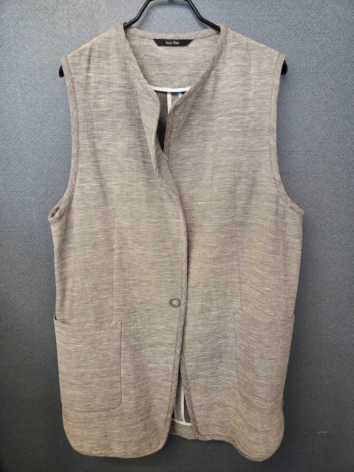 아이잗바바 린넨조끼 상품이미지1