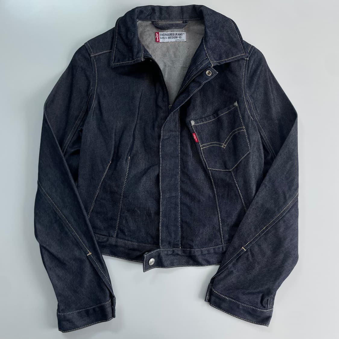 Levis  리바이스 엔지니어드 데님 스티치 자켓 상품이미지2