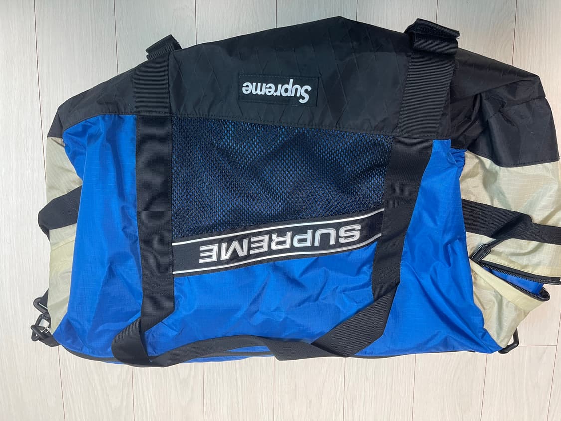 슈프림 더플백 블루 23fw 상품이미지3