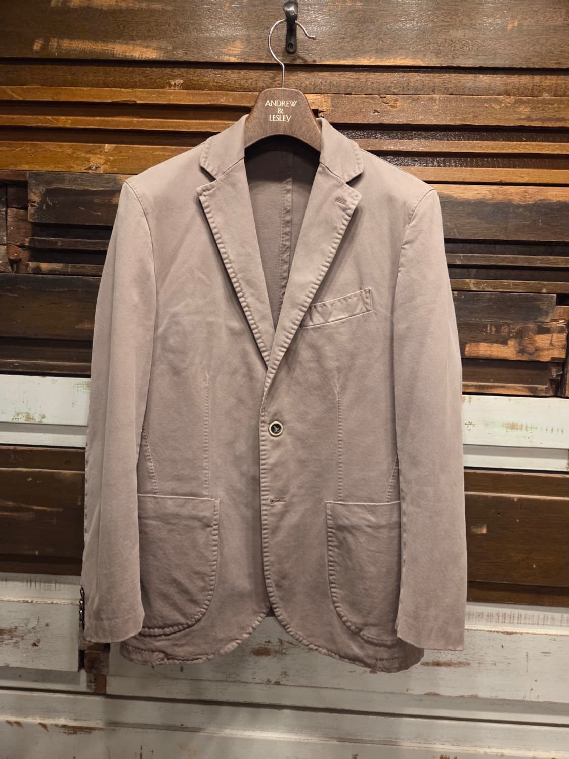 베나코 앤 폰타나 가먼트워싱 자켓 상품이미지10