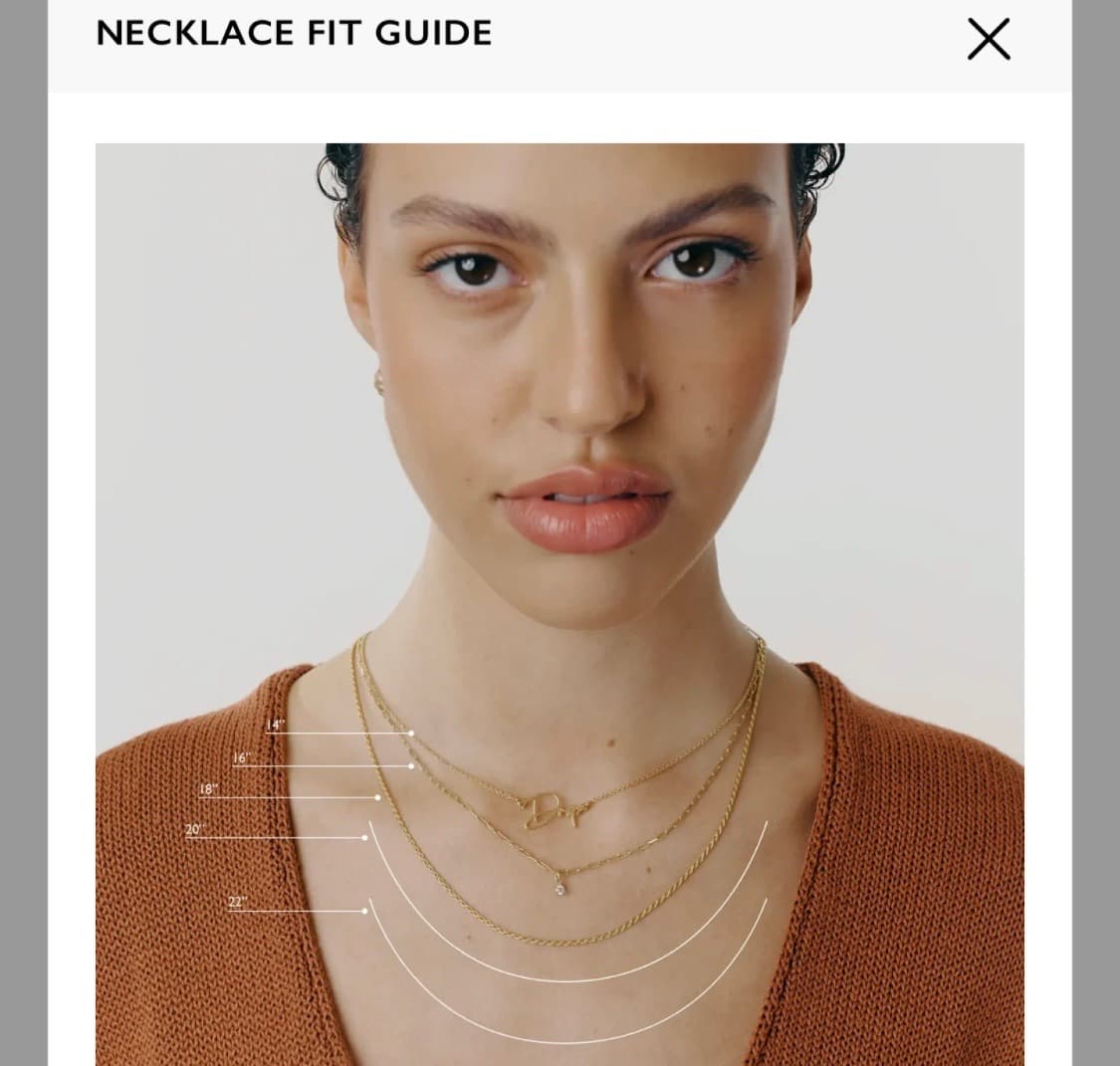 oak and luna 14k 이니셜 목걸이 상품이미지3