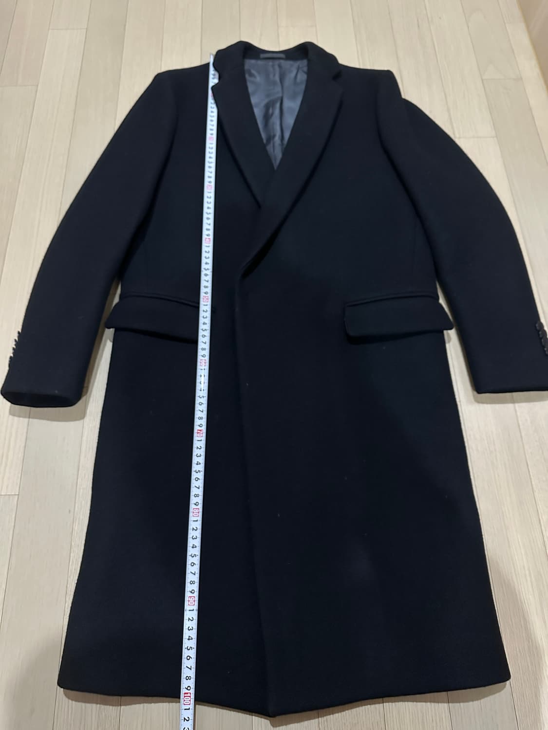 앤드지 지오지아 롱코트 95 블랙 상품이미지4