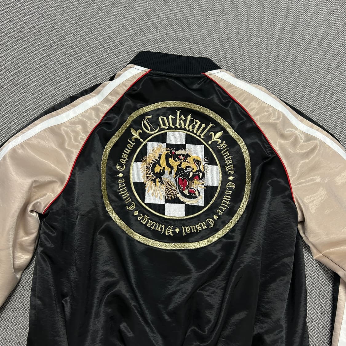 빈티지 우먼스 크롭 타이거 스카쟌 상품이미지5