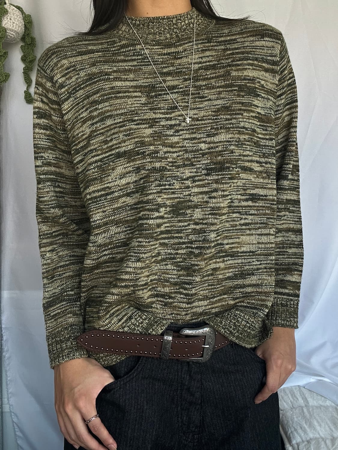 빈티지 패턴 니트 상품이미지2