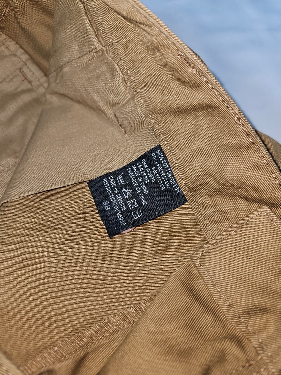 00s 오베이 OBEY 빈티지 워크팬츠 코튼 치노 크롭 38 상품이미지4