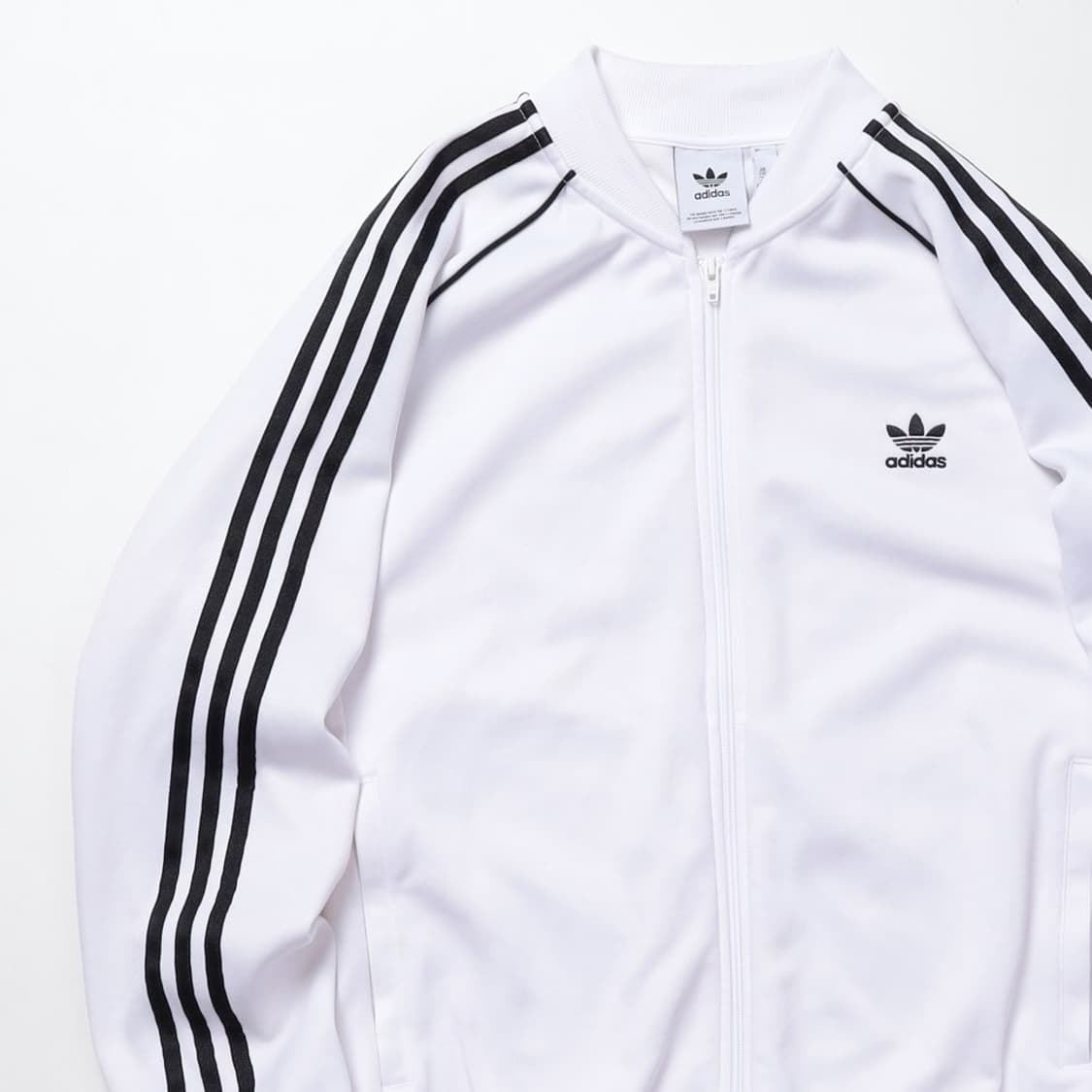 Adidas 화이트 트랙 집업 상품이미지3