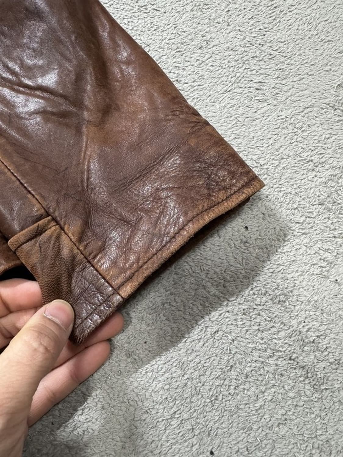 바나나리퍼블릭 양가죽 자켓 M 상품이미지9