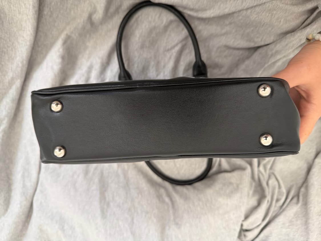 꼼데가르송 걸 페인트 백 블랙 상품이미지4