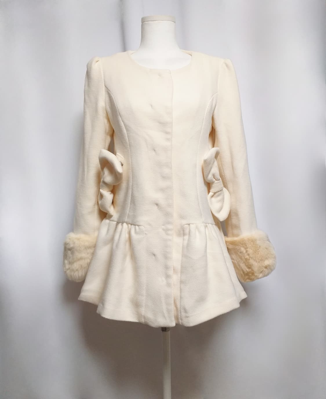 빈티지 리본 코트 달천 대장 y2k 히메로맨틱갸루 핀터깔 로리타 스나계 상품이미지5