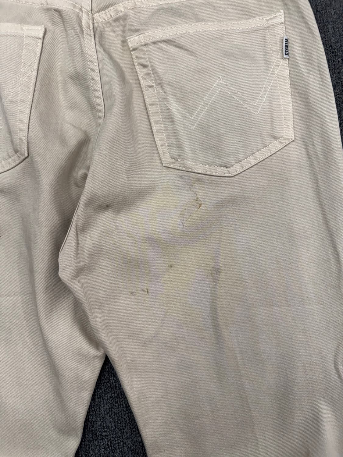 32)에드윈 403 빈티지 베이지 코튼 팬츠 상품이미지8