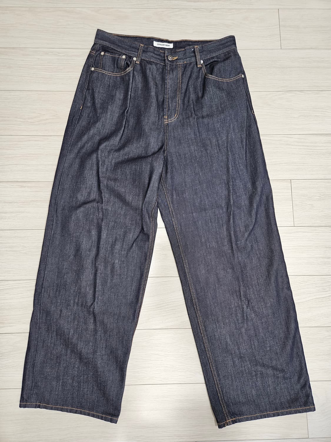9999아카이브 Linking Wide Denim Pants 3 size 상품이미지3